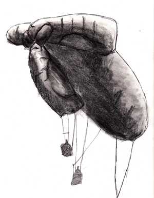 Not the prettiest of aircraft, observation balloons were a tempting target to an aircraft, but deadlier than they looked.