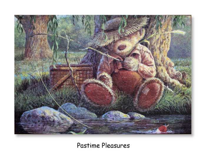 Titled 'Pastime Pleasures', this jigsaw Puzzle is still one of my favorites :-) Copyright Oliversmum