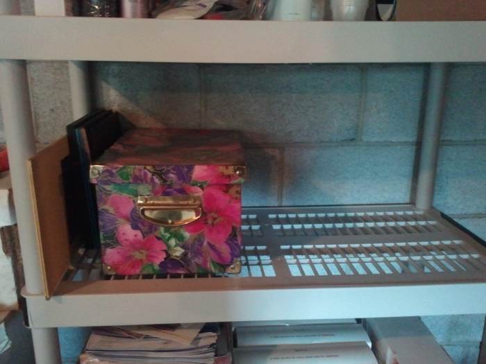 This decorative box, or one like it, can hold 7-10 pencil boxed games and offers a more stylish approach to retro-fitting your board games while saving you much needed space.