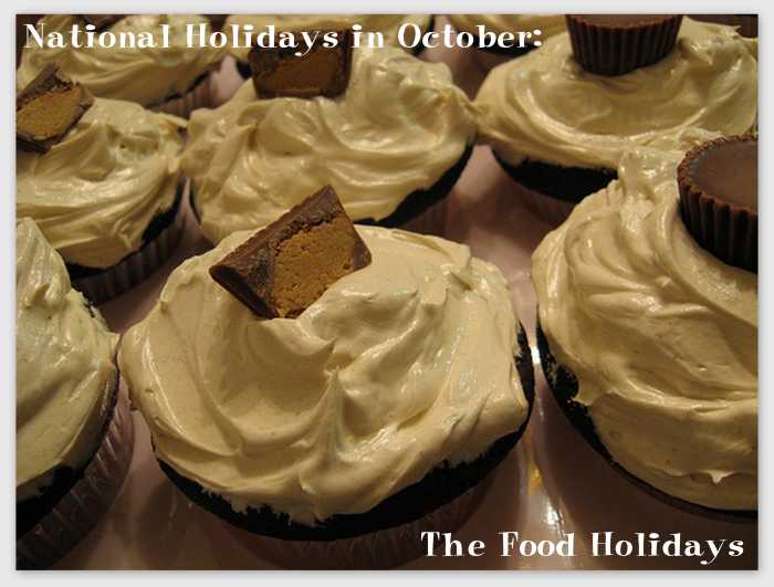 Dark chocolate cupcakes with a Reese's Peanut Butter Cup baked inside. Frosted with peanut butter buttercream and half a Reese's Cup. This is a perfect way to celebrate National Chocolate Cupcake Day.