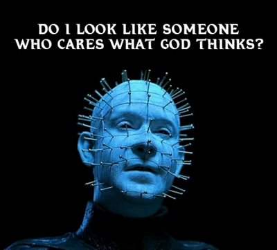 Doug Bradley portrayed the character of Hellraiser with such passion that the image remains one of the most memorable in the world of horror.