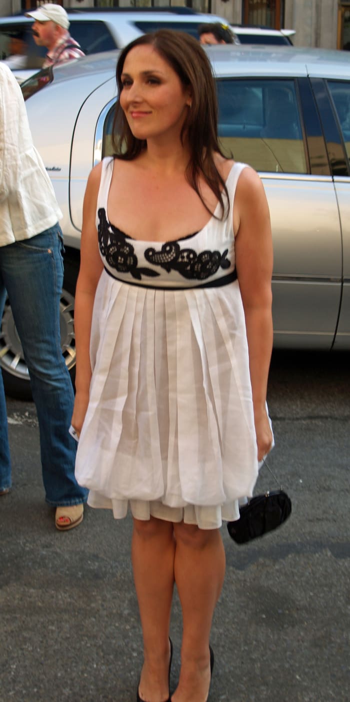 A much slimmer Ricki Lake at the 2007 premiere of "Business of Being Born."