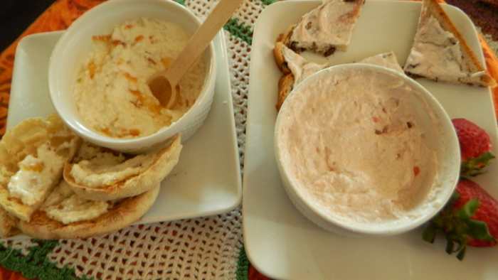 Served with crackers or veggies or even fruit these cheese spreads make your mouth cry out for more.