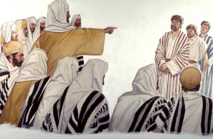 "So they called them and commanded them not to speak at all nor teach in the name of Jesus" (Acts 4:18).