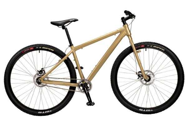 A unique Mountain Bike, one of the very few single speeds around