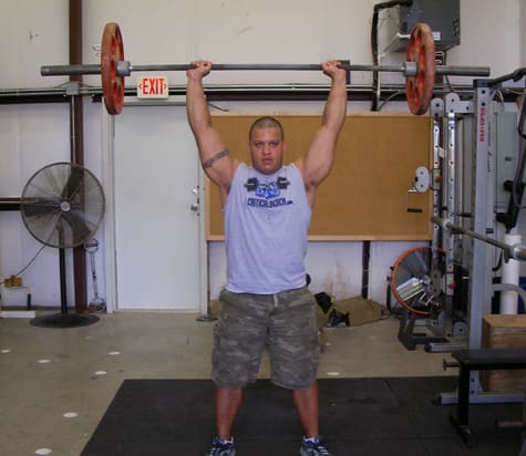 With the sheer amount of weight able to be handled, the overhead press yields the best results for shoulder development.