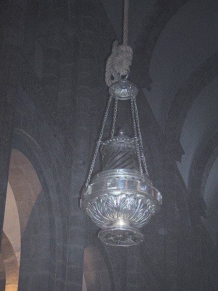Giant censer at St Cathedral of Santiago de Compostela, Spain