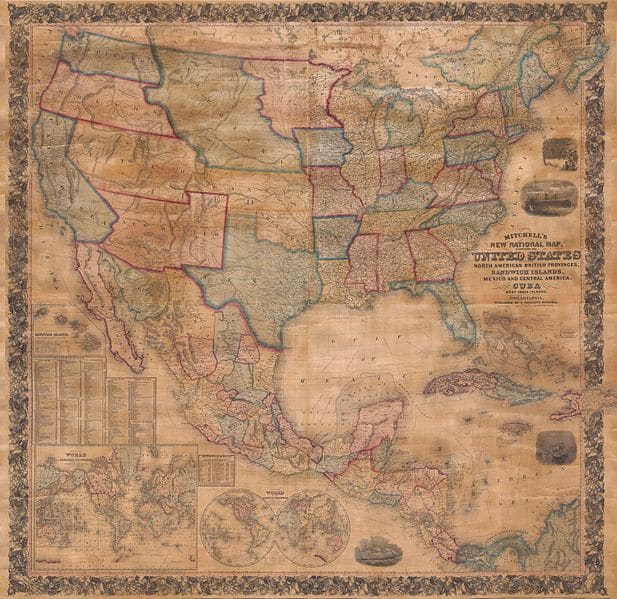 Don't just point to a map and expect students to know what they should be looking for. Consider using comparing and contrasting techniques with old and modern maps.