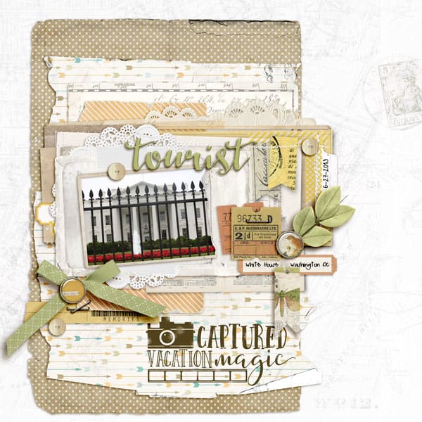 Add texture to a mat layer by tearing along the edges. Use it between cut edges or layer several torn edges together for a soft effect.