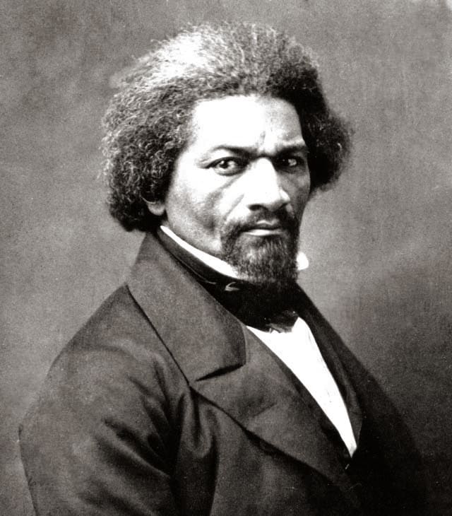 Frederick Douglass freed himself from slavery and went on to become one of America's leading abolitionists and even advised Lincoln on occasion.