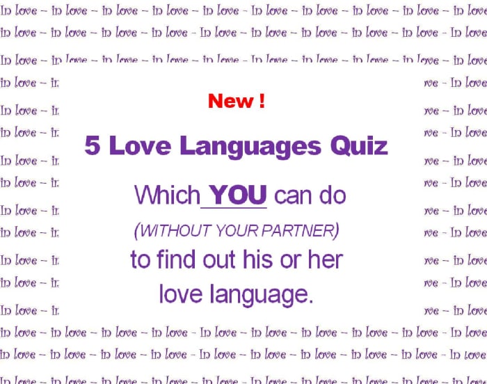 5 Love Languages Quiz - HubPages