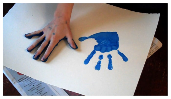 There are so many creative possibilities for these hand prints.