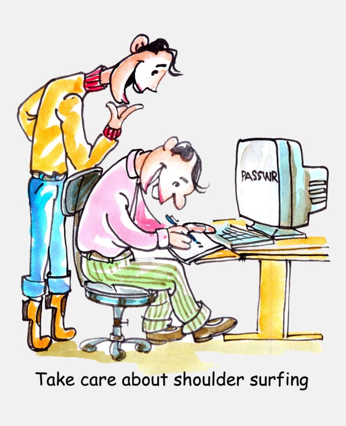 What Is Shoulder Surfing? HubPages