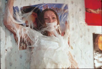I intend to deliver your package sometime today Mrs. Johnson but I'm a little wrapped up right now.