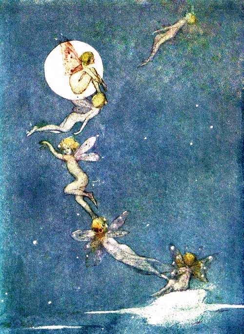 Fairy Drawing: The Project Gutenberg EBook of Stories from the Ballads, by Mary MacGregor