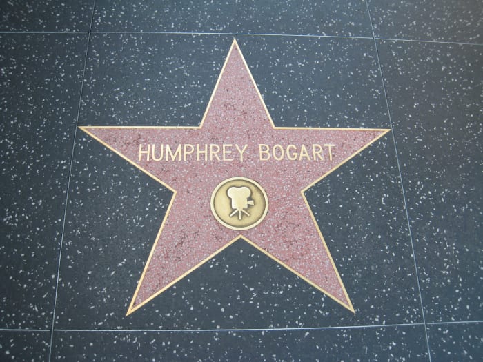 Humphrey Bogart's Star - Hollywood Walk of Fame
