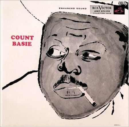 Count Basie RCA Victor Records EPC-1112 Vintage 7" Vinyl EP 1955 Cover Illustration by Andy Warhol