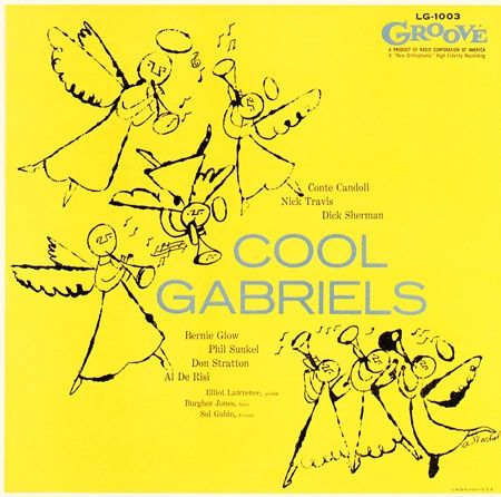 Conte Candoli "Cool Gabriels" Groove Records 1003 12" LP Vinyl Record with Album Cover Art and Design by Andy Warhol