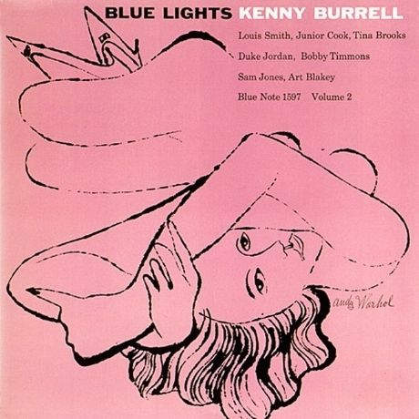 Kenny Burrell "Blue Lights, vol. 2" Blue Note Records BLP 1596 12" LP Vinyl Record with Album Cover Art by Andy Warhol