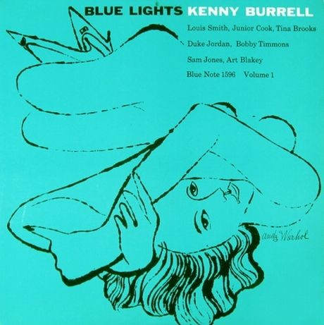Kenny Burrell "Blue Lights, vol. 1" Blue Note Records BLP 1596 12" LP Vinyl Record with Album Cover Art by Andy Warhol
