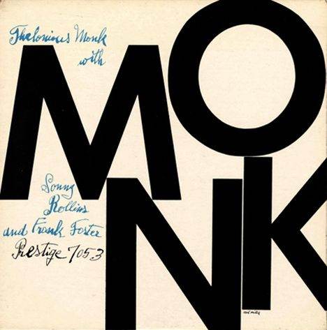 Thelonious Monk with Sonny Rollins and Frank Foster Prestige Records 7053.12" LP Vinyl Record with Album Cover Art by Andy Warhol