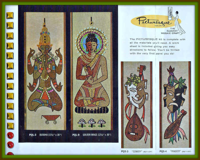 The wonderful thing about the Picturesque Kit is that it is complete with all the materials you will need. A work sheet is included that gives you easy directions to follow. You will so very thrilled with the first panel you complete.