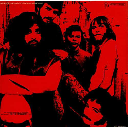 Canned Heat "Live at Topanga Corral" Wand Records WDS 693 (1970) Back Cover -- Bob Hite, Alan Wilson