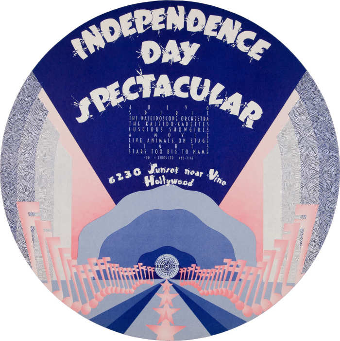 Spirit, The Kaleidoscope Orchestra, "Independence Day Spectacular", Kaleidoscope Concert Poster (1968) Poster #20 from Series