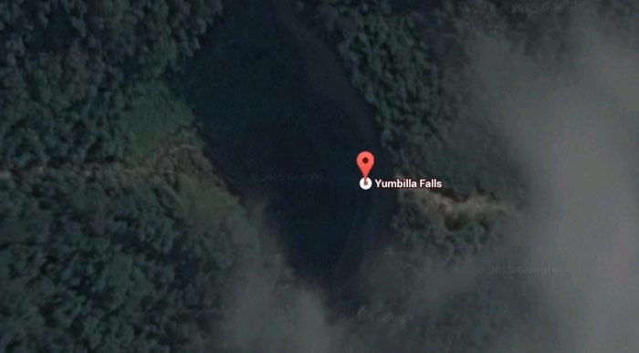 Yumbilla Falls are located in the jungle of Peru. These falls are more accessible than others on the list, but still require a drive and medium length hike on foot to visit them. The falls travel from right to the left of the picture.