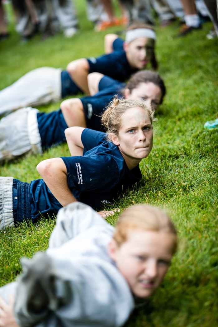 Students experience what it is like to live the life of Midshipmen for one week.This includes a version of Sea Trials - a rite of passage for Midshipmen.