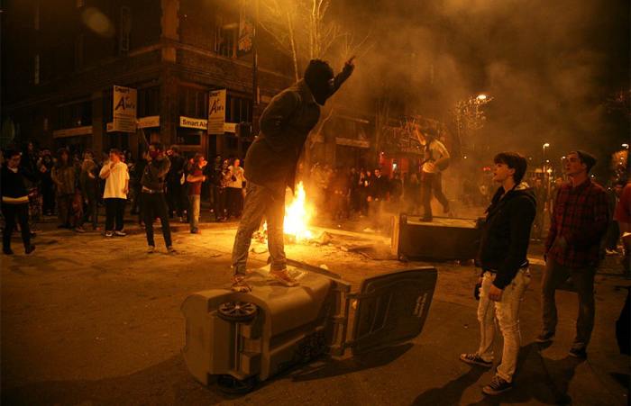Students protesting the seminar believed that moral conviction out-weighed any constitutional obligation because it was simply wrong.