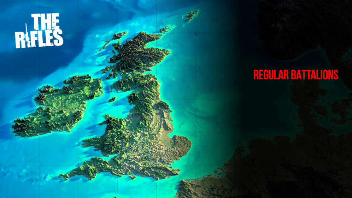 The Rifles TV recruitment header... Before we head into the Rifles of today, let's look at the regiment in its early days: