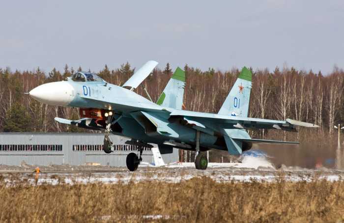 The SU-27 was developed during the final years of the Cold War as an answer to America's technological and military dominance. Flown by many nations today it is regarded as one of the best fighters in the world and not to be seen as a pushover.