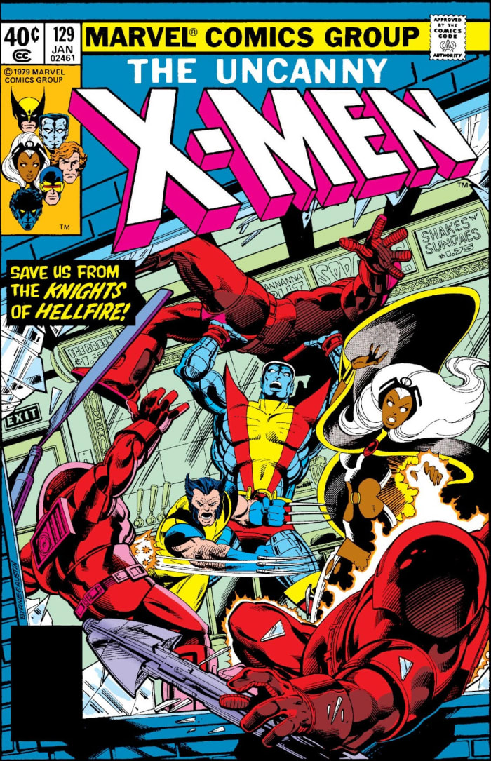 X-Men #129 (Vol 1) - 1st appearance of Emma Frost, cameo of Sebastian Shaw and Hellfire Club, and 1st Kitty Pryde