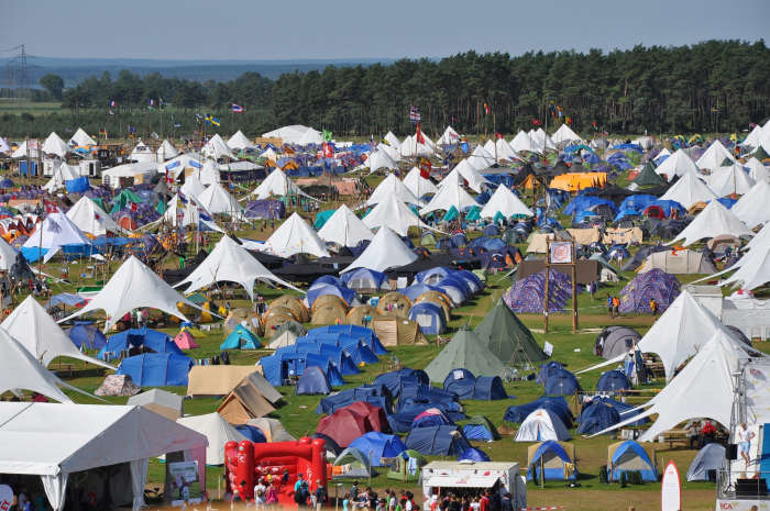 A crowded campsite full of revellers might be the perfect spot for some campers, but not so much for others.
