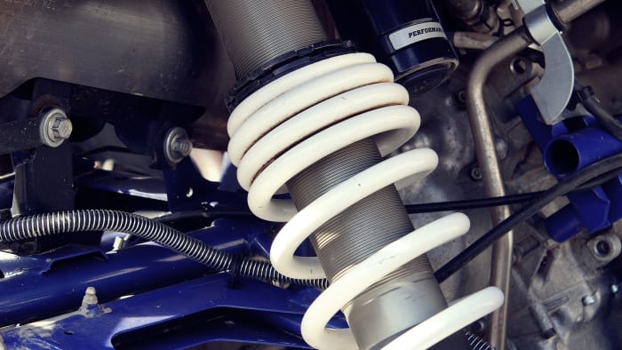 Be observant for any car suspension issues regularly. Watch out for diving, rolling and/or squatting, steering difficulty, oily shock absorbers and bumpy feeling when driving. If any of these happens, it can be an indication of suspension problems.