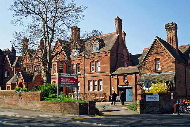 The Museum of English Rural Life. The museum was established in 1951 by the University of Reading LinkExternal link . It moved from the Whiteknights campus to this location at Redlands Road in 2005.