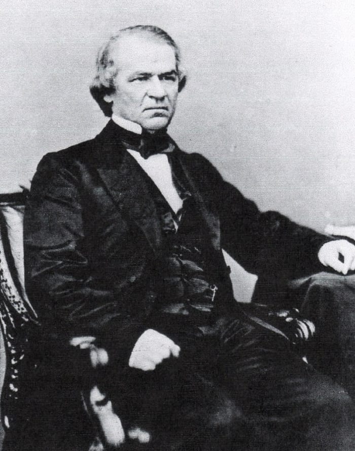 Andrew Johnson faced two main drains on his budget, Reconstruction of the South, and the purchase of Alaska.