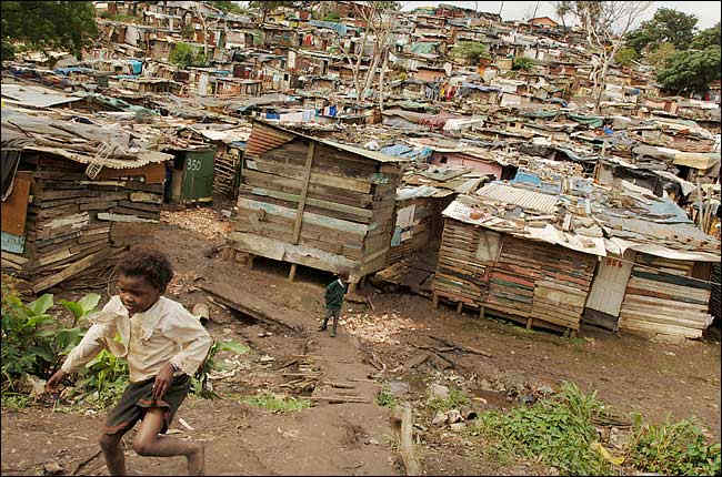 Slums In South Africa: Those empty promises come in the form of intermittent electricity, little to no healthcare, scarce running water, limited access to education, and inadequate housing. With more than 1 million people living in tin shacks and squ