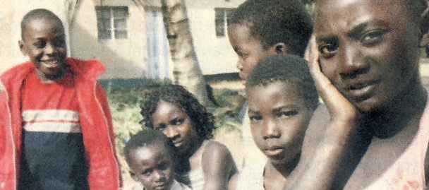 Ananias Mathe's children (from left): Duduza, Doctor, Thembi, Viriato, Felisberto and Safira. Photo: The Sowetan