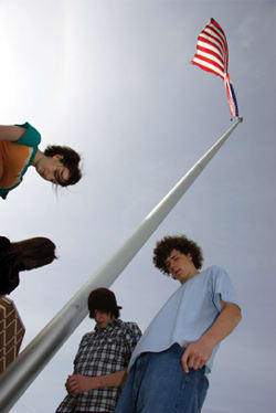 An atheist view of tolerance of religion is that our nation's children can pray outside the school beside the flagpole because their faith is not welcome on the inside.