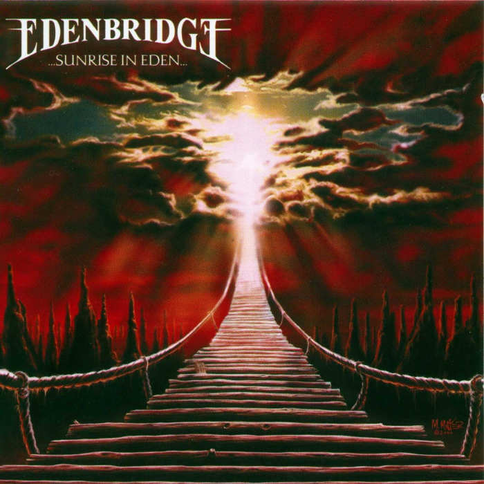 The album cover shows a bridge that leads up to heaven as the sky is opening up. The album may feel like a heavenly experience if you give it a chance.