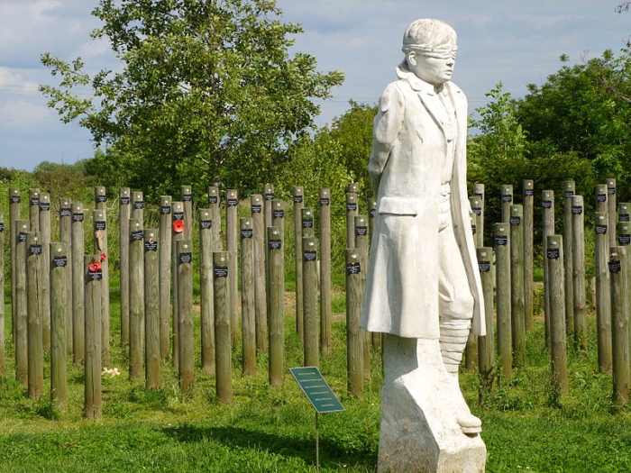 National Memorial Arboretum. Licensed under the Creative Commons Attribution-Share Alike 3.0 Unported license. http://en.wikipedia.org/wiki/File:Shot_at_Dawn_memorial.JPG