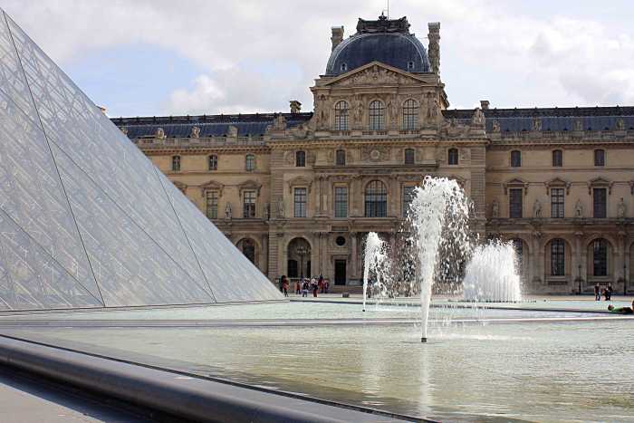 The Louvre - medieval architecture, modern design, and the natural appeal of water. To do the Louvre justice, a full day at least is required, and not the couple of hours or so available to me to take these pictures.