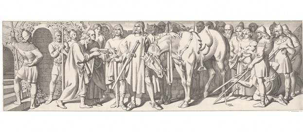 Harald Sigurdsson and Tostig take the surrender of York by Earl Morkere and his older brother Earl Eadwin of Mercia