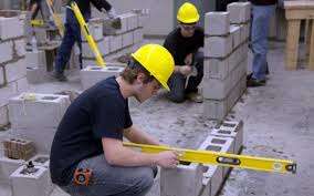 After learning how to use the trowel properly a bricklayer should know how to use the spirit level, because bricks or blocks are laid level and plumb, bricklayer need a very accurate spirit level and know how to use it properly.