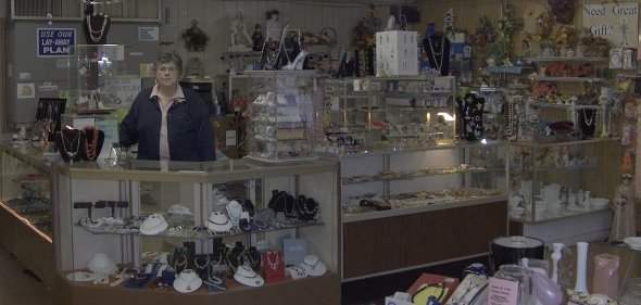 Mom, Vintage Jewelry dealer and co-owner of our little Hubbard Ohio Gift Shop - now called: Diana's Gift Shop