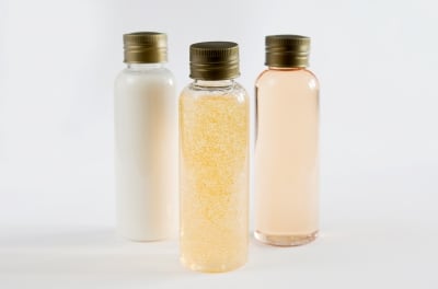all types of beauty products including face creams, facial scrubs and masks may use essential oils and base oils.