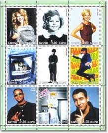 Greatest Comedians Meg Ryan Will Smith Charlie Chaplin Jim Carrey Lucile Ball in I love Lucy Mike Myers as Austin Powers Adam Sandler Shirley Temple and Jenna Elfman. Photo Courtesy of http://chaplinstamps.blogspot.com/