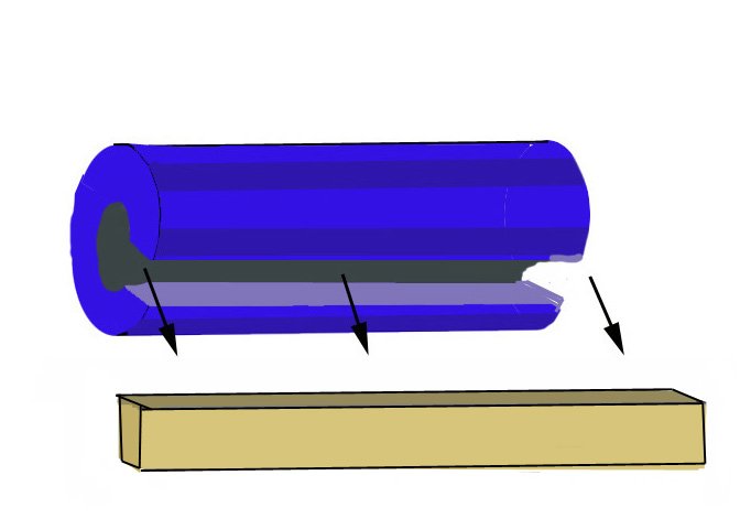 You can also use the noodle to wrap over the top of the wooden rack to protect the canoe's gunwhales from rubbing against the rack.